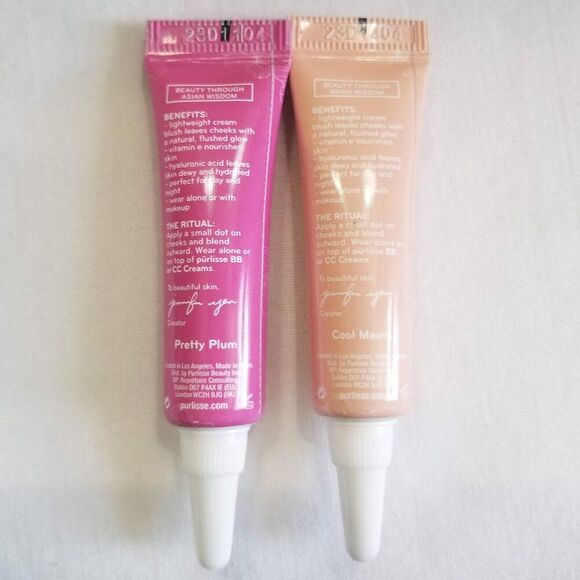 Purlisse Beauty - Keep Me Blushing Duo Minis - Pretty Plum & Cool Mauve - Picture 2 of 8